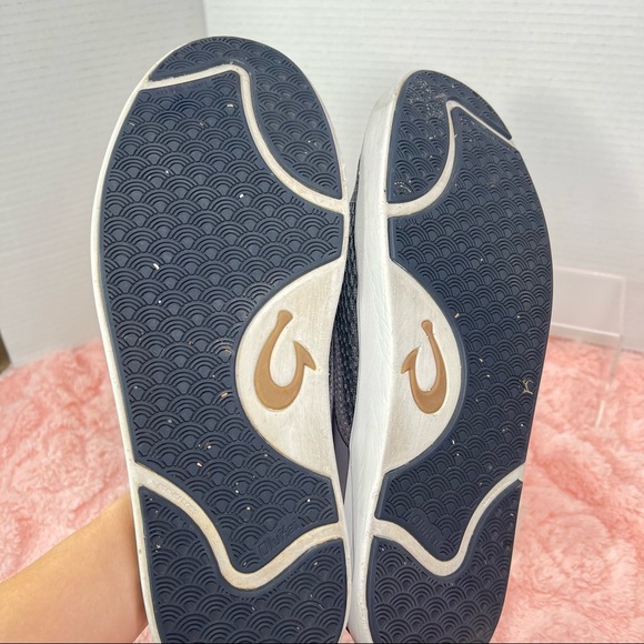 OluKai LAE’ AHI Gray Men Slip on Sneakers Men Size 9.5 Casual Comfy Minimalist - Picture 5 of 9